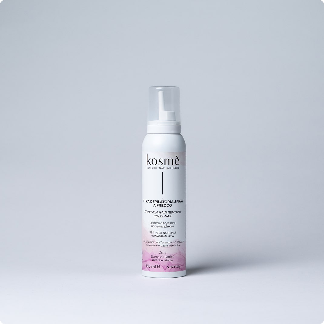 Cera depilatoria in spray a freddo